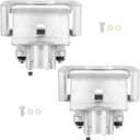 ECCPP 18-B4836 18-B4837 Rear Driver & Passenger Side Disc Brake Caliper With Bracket Fit For Chrysler Aspen 2007-2009 For Dodge Dakota 2009-2010 For Dodge For Durango 2003-2009 2pcs