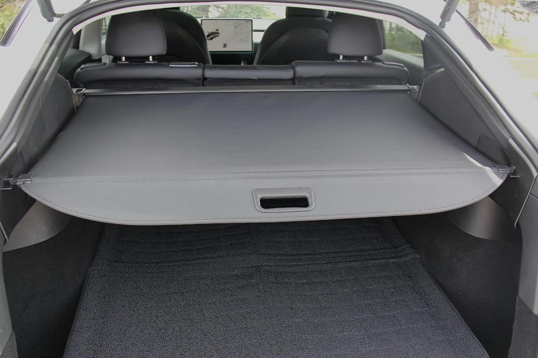 Tesloid.com Retractable Cargo Screen Cover for Tesla Model Y Trunk Privacy and Protection (2022-2025)