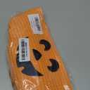 Halloween Pumpkin Basket for Kids, Trick or Treat Candy Bucket, Small Woven Boo Spooky Ghost Basket, Cute Cotton Rope Baby Fall Gift Bin, Halloween Decorations, Orange