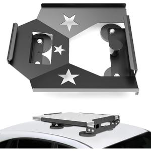 Starlink Mini Car Roof Mount, Starlink Mini Magnetic Mount, Compact and Portable, Four-Sided/Rubber Protection, Magnet Mounting Kit/Accessories Suitable for RV, Van, Boat, Yacht, Truck