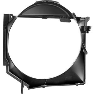 A-Premium Engine Radiator Cooling Fan Shroud Compatible with BMW 323i 328i 1999-2000, 325i 330i 2001-2005, 323Ci, 325Ci, 325xi, 328Ci, 330Ci, 330xi, E46 Series, 2.5L 2.8L 3.0L, Replace # 17111436259