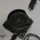 Inflatable Fan Replacement, 3100RPM Air Blower 12V 1A Blow up Fan for Halloween Christmas Inflatables with 3-LED Light Strings for Thanksgiving Indoor Outdoor Holiday Inflatables Decor