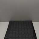 Cargo Liner Trunk Mat Trunk Cargo Luggage Boot Tray Mat for Genesis GV70 2022-2024 Black TPE 1 Pc Flat Face Checkered Pattern Rear Anti-Slip