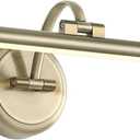 Hardwired Picture Light,24 Inch Dimmable Art Light for Paintings,14W,3000K Warm White,Antique Bronze Rotatable Picture Frame Lights for Wall Art,Gallery,Portrait,Dartboard,Mirror