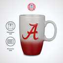 The Memory Company Officially Licensed NCAA 22oz Ceramic Ombre Sculpt Tall Mug - Premium Collegiate Drinkware, Perfect for Hot & Cold Beverages, Ceramic, Team Spirit Drinkware for Fans & Collectors