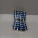 4 x 18" Wrist Wraps - Premium Grade Straps Featuring Ergonomic Thumb Loops - Best Wrist Support Braces for Powerlifting, Bodybuilding, and Strength Training (Blue)