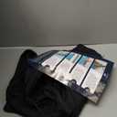 idee-home Outdoor Bench Cushion Waterproof, Bench Cushions for Outdoor Furniture, Patio Porch Swing Replacement Seat Pad with Ties for Garden Backyard, 42 x 18 Inch Black