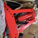 12 Ton Hydraulic Pipe Bender, Manual Copper Pipe Bender, 90-180 Adjustable Rollers Hydraulic Tubing Bender with 6 Dies for Steel Iron Metal Ratcheting