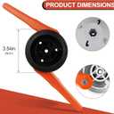 Heavy Duty Weed Eater Head for Stihl PolyCut 6-2, Fits FS38 FS40 FS45 FS50 FSA60 FSA86 4006-710-2137