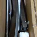 Boraam Torino Counter Height Wood Kitchen Bar Stool - Carbonite Finish