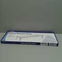 Kantek Glass Monitor Riser with 5mm Tempered Glass Platform and 40-Pound Capacity, 22-Inch W x 8.25-Inch D x 3.25-Inch H, Clear Glass (MS370)