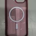 SPIDERCASE Magnetic for Google Pixel 9A Case, Military Grade Drop Protection Slim Translucent Matte Shockproof Anti-Fingerprint Phone Case for Pixel 9A, Wine Red