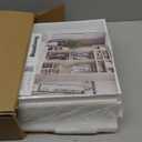 SEE SPRING 12 Pack Shoe Storage Box, Clear Plastic Stackable Shoe Organizer for Closet, Space Saving Foldable Shoe Rack Sneaker Container Bin Holder (Large Fit Size 9)