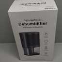 Dehumidifier 68oz(2000ml) Small Dehumidifier with Drain Hose for Up to 650 sq.ft Ultra Quiet Mini Portable Air for Home Basements Bathroom Bedroom Closet Kitchen RV