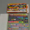 ARTISTRO Watercolor Paint Set 160 Colors - Vivid, Metallic & Neon, Portable Travel Set for Kids & Adults