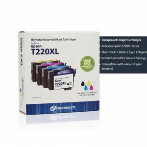 Epson T220 XL 1008 Ink Cartridge - Black/Multicolor