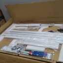 maxtek Rolling Whiteboard, 48x36 Large Magnetic White Board with Stands, Big Double-Sided White Board Dry Erase on Wheels for Homeschool, Home Office, Office, School (Silver, 48 x 36)