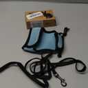 Niteangel Adjustable Soft Harness with Elastic Leash for Rabbits (M, Blue)