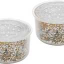 2 Pack Shower Head Filter Replacement Cartridge Compatible with All Canopy Handheld & Fixed Filtered Shower Head