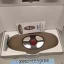 SmoothSpine Triple Fusion Back Massager - The Official Smooth Spine Massager with Heat - Design to Support Lower Back Comfort, Relaxation Device for Home Use (Triple Fusion Back Massager)