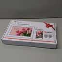 Frameo 10.1" Digital Picture Frame with 32GB Memory WiFi Electronic Photo Frame Wood 1280 x 800 IPS Touch Screen Auto-Rotate Slideshow Wall Mountable Share Photos/Video Remotely Anywhere