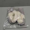 Evshine Women's Fuzzy Memory Foam Slippers, Closed Back Knit Bedroom Slippers, Slip-On Warm House Shoes for Indoor & Outdoor Comfort (10-11, Grey)