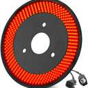 NKCELL POWER Spare Tire Brake Red LED Light for Ford Bronco 2021-2024 2/4 Door, Plug-N-Play 405pcs LEDs Wheel Light 3rd Brake High Mount Rear Stop Tail Light Bronco Accessories