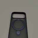 TORRAS Ostand for iPhone 17 Pro Case Magnetic, Fit for MagSafe, 4X Military Drop Protection, Camera Control, Slim Phone Case for iPhone 17 Pro with Kickstand, Translucent Matte Cover 6.3", Deep Blue