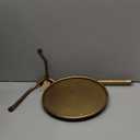 Metal Martini Cocktail Table, Antique Brass