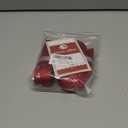 Lionet Paws Silk Collar and Leash Set, Adjustable Comfortable Red Collar with Metal Buckle for Small to Large Dogs, Neck 16-24 Inches