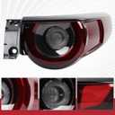 Outer Tail Light Rear Lamp Assembly Compatible for 2020-2024 Mazda CX30 S/Select/Preferred/Carbon Edition Right Passenger Side 316-1958R-AC MA2805137