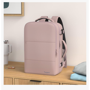 Taygeer Laptop Backpack for Women, Large Travel Backpack with 17.3 inch Laptop Compartment, TSA Friendly 40l Carry On Mochila, Daypack Business Computer Bag for Office Work Travel Essentials, Pink