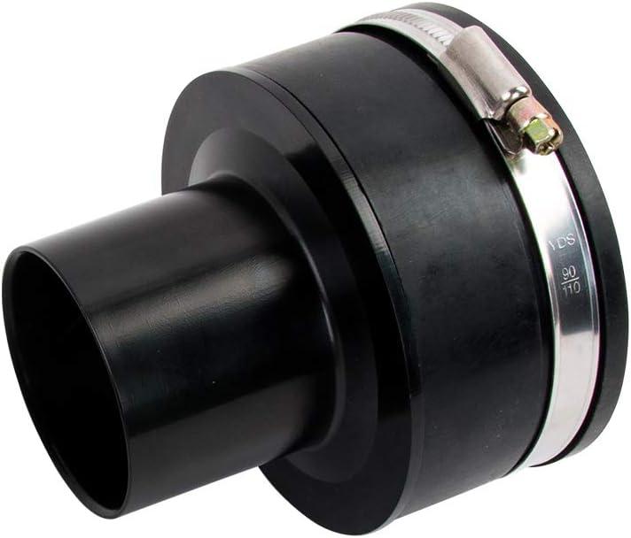 O'SKOOL 4-Inch (Inside Diameter) to 2-1/4-Inch (Inside Diameter) Dust Collector Fitting Vacuum Tool Port Adapter