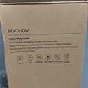 SOCHOW Sherpa Fleece Throw Blanket, Double-Sided Super Soft Luxurious Plush Blanket TwinSize 60 inchx80 inch, Grey