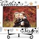 Siblings Photo Frame, Family Frames With Stand, Brother And Sister Wooden Picture Frame - 28