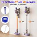 6 Pack Vacuum Filter Replacement Kit for Dyson V7, V8 Animal and V8 Absolute Cordless Vacuum, 3 Post Filter, 3 Pre Filter, Replaces Part # 965661-01 & 967478-01