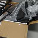 4-Tier Fruit Vegetable Storage Cart - Kitchen Organizer and Storage Cart with Wheels, Wooden Top Metal Wire Fruit Vegetable Rack Stand with Drawers to Storage Cans Snacks for Kitchen(Patent Pending) (Black 1)