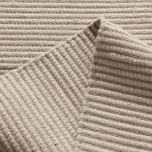 KEMA Wool Cotton Hand Woven Chunky Knit Popcorn Rug - Ivory Contemporary Area Rug for Living Room Bedroom (Ivory, 4x6)
