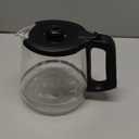 Mr. Coffee 12-Cup Replacement Carafe  Compatible with Mr. Coffee 12 Cup Machines, Glass Pot with Black Handle