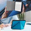 Case Compatible with 8" Kobo Forma(Model N782, 2018 Release Version), Includes a Screen Protector - Premium PU Leather Cover with Auto Sleep/Wake (One Size, Blue)