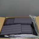 Planter Box Raised Garden Bed with Reinforced Support Rods, Drainage Grid, Multi-Combination Options for Vegetables, Flowers, and Herbs, Ideal for Balcony, and Patio Gardening (Black/Gray)