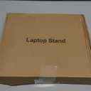 Adjustable Laptop Stand, Aluminum Portable Laptop Riser for Desk Foldable, Ergonomic Computer Notebook Stand Holder for MacBook Air Pro, Dell XPS, HP and All 1017 Inch Laptops, Black