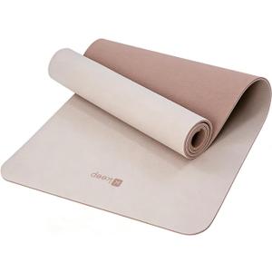 KEEP Yoga Mat 7mm Thick Non Slip - Extra Cushion TPE Exercise Mat for Home Workout & Pilates, Eco Friendly Knee Protection, 72"x24" Large Fitness Mat with Carrying Strap
