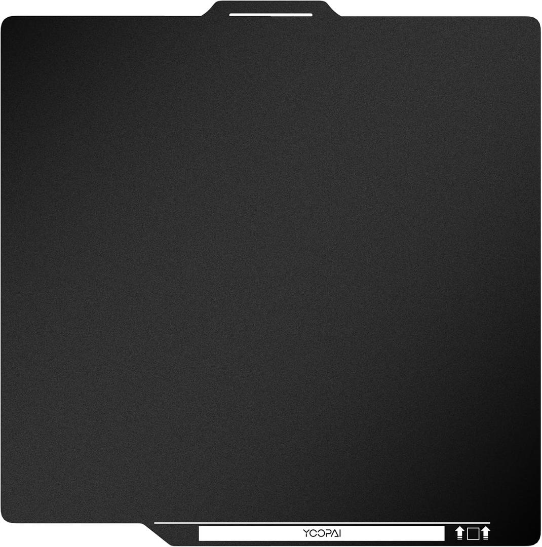 YOOPAI Double-Sided Epoxy Resin Build Plate, 257x257mm 3D Printer Bed for Bambu Build Plate A1 X1 X1C/P1P/P1S 3D Printers