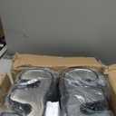 UMIEN Toilet Brush and Plunger Set 18-in - Updated 2025 No-Rust - Stainless Steel Design - Long Handles - with Freestanding Canister (Satin Nickel)