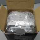 Mueller Vegetable Chopper Mandoline Slicer, Food Veggie Chopper, Cheese Grater, Onion Vegetable Cutter with Container, Dicer, Kitchen Gadgets & Essentials, White Sand/Grey (6 blade)