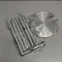 Toilet Paper Holder Stand, Toilet Paper Stand Brushed Nickel, Free Standing Toilet Paper Holder, Toilet Paper Storage by Bathth