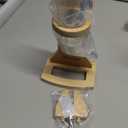 Niteangel Water Bottle with Stand for Syrian Dwarf Hamsters Gerbils Mice Rats Degus Small pet Rodents( White)