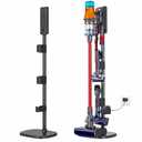 wzglsbkd Metal Vacuum Stand Compatible for Dyson V15/V12/V11/V10/V8/V7/V6 - 6.6lbs Heavy Base Metal Storage Bracket Holder, Ultra Stable Floor Stand for Cordless Vacuum Cleaners & Accessories