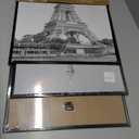 Upsimples 16x24 Picture Frame Black 3 Pack, Scratch-Proof Poster Frames 16 x 24 for Photo Gallery - Slide-In Strips, Horizontal or Vertical Wall Mounting